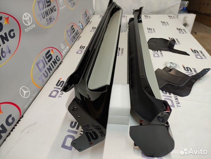 Пороги Prado 150 стиль Modellista