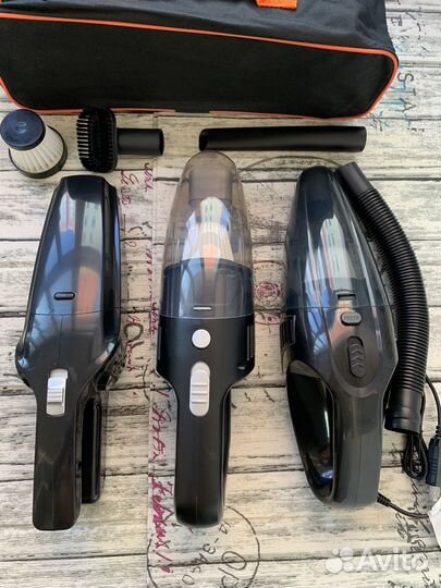 Автомобильный пылесос новый