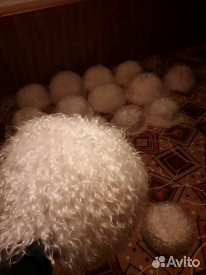 Папахи пуховые шкуры козы