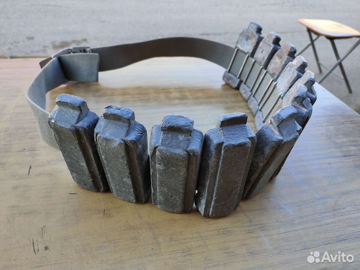 Пояс водолазный дайвера съёмные грузы 11 кг