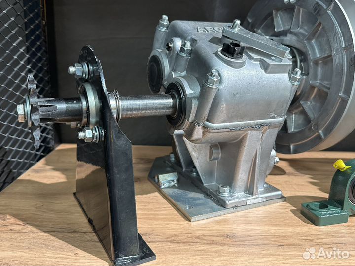 Реверс редуктор для мото буксировщика