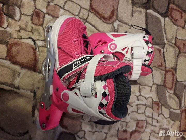 Роликовые коньки детские раздвижные