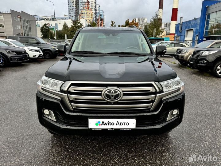 Toyota Land Cruiser 4.5 AT, 2018, 185 074 км