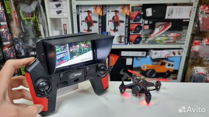 Радиоуправляемый квадрокоптер WLtoys 5.8G FPV