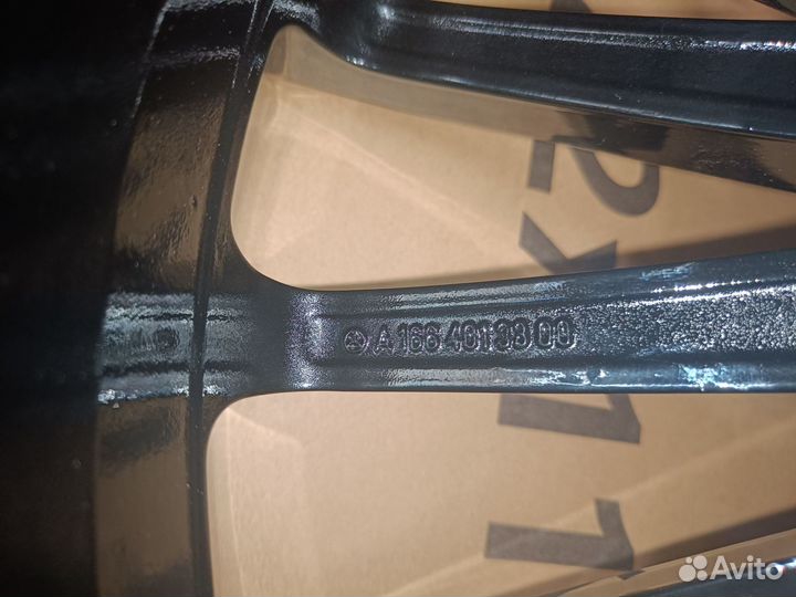 Диски R22 на Mercedes GLS X166 (оригинал)