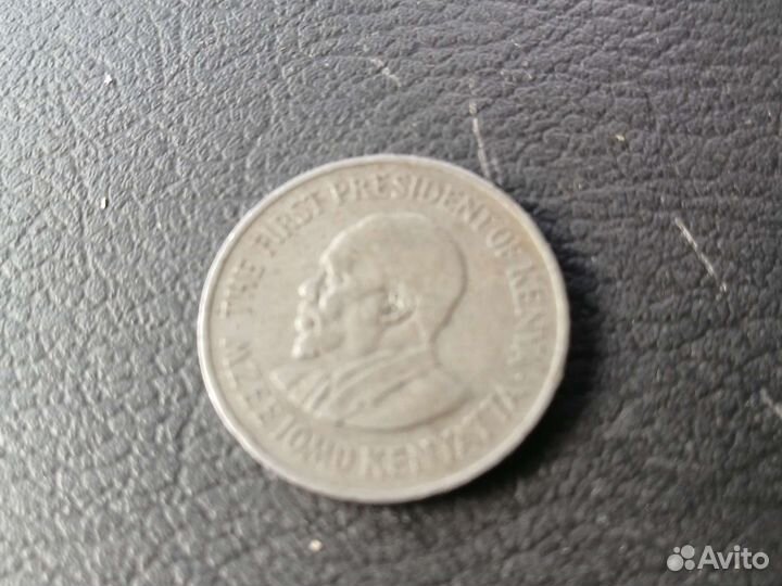 Один шилинг 1978год,президент кении