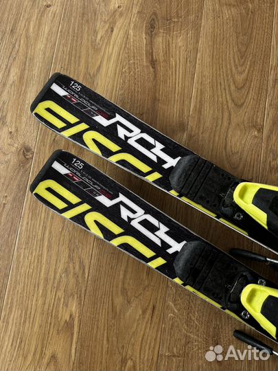 Горные лыжи fischer rc4 125 см junior