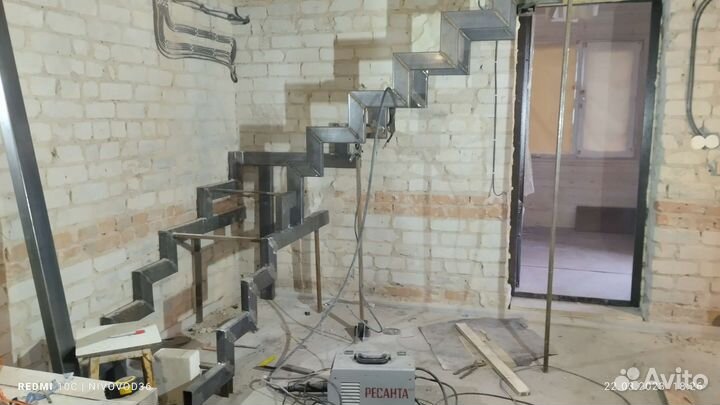 Изготовление металлических лестниц