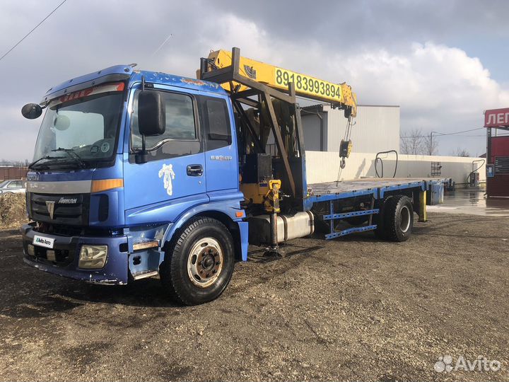 Foton Auman BJ11xx с КМУ, 2012