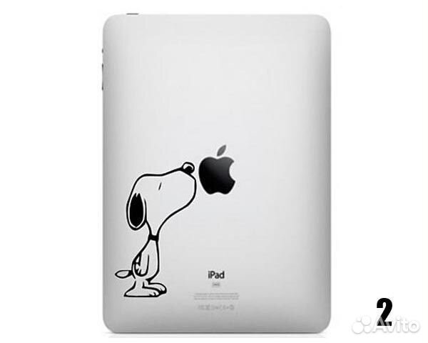 Виниловая наклейка на планшет