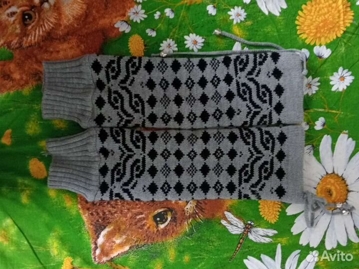 Гетры женские вязаные