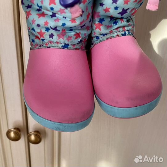 Сапоги Crocs c8 25 демисезонные