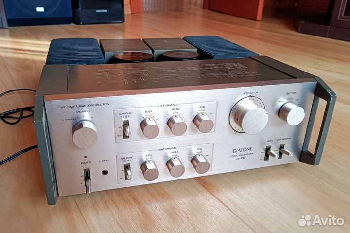 Усилитель Diatone DA-A15, предусилитель DA-P10