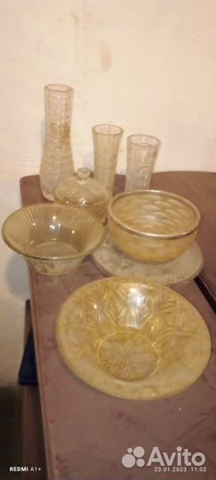 Штофы и графины СССР