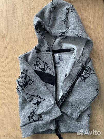 Толстовка детская на молнии