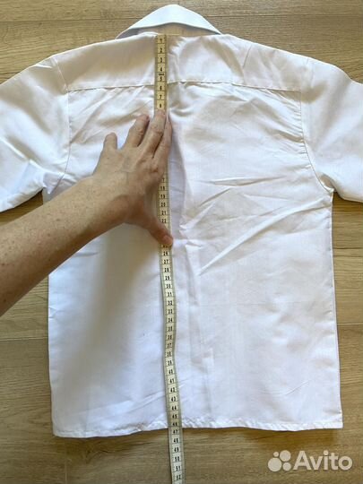 Новая школьная рубашка на мальчика 8/9 лет