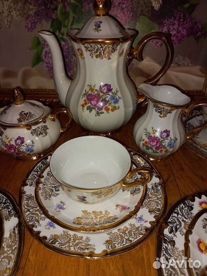 Чайный сервиз Райхенбах Германия