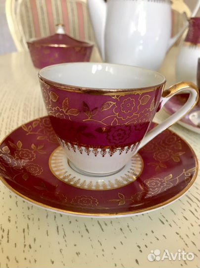 Кофейный сервиз винтаж Чехословакия