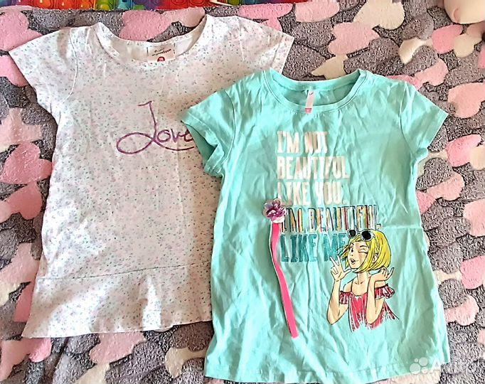 Одежда (джинсы, футболки, юбка, сарафан, комплект)