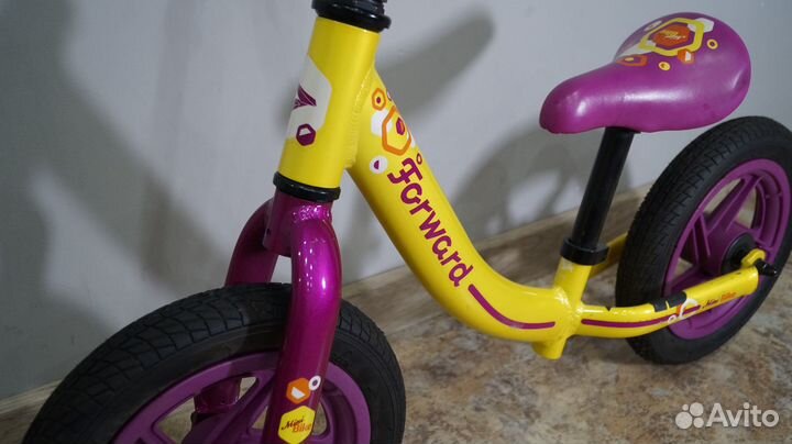 Беговел Forward Mini Bike d-12 желтый
