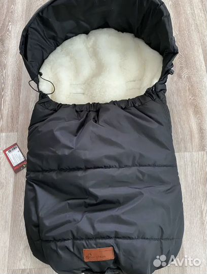 Зимний конверт для коляски и автолюльки