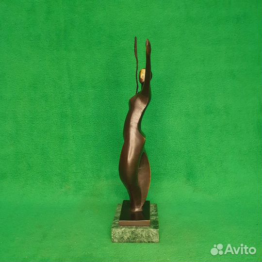 Бронзовая статуэтка Теннисистка. Модерн. Спорт