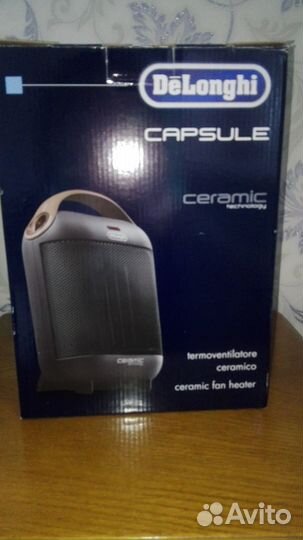 Новый керамический тепловентилятор De’Longhi