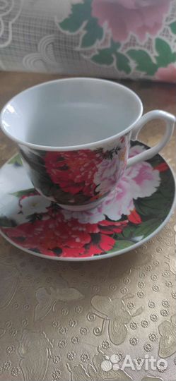 Ведерки хрустальные СССР, чайная пара