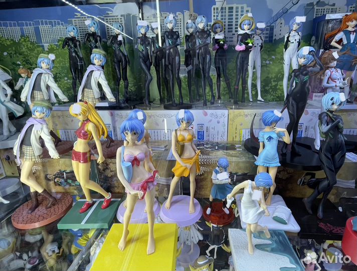 Аниме фигурки Аянами Рей Евангелион