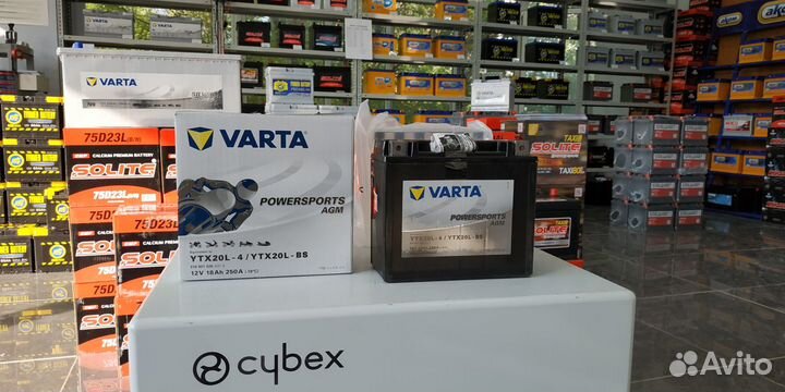 Аккумулятор Varta AGM 18Ah YTX20L-BS powersports