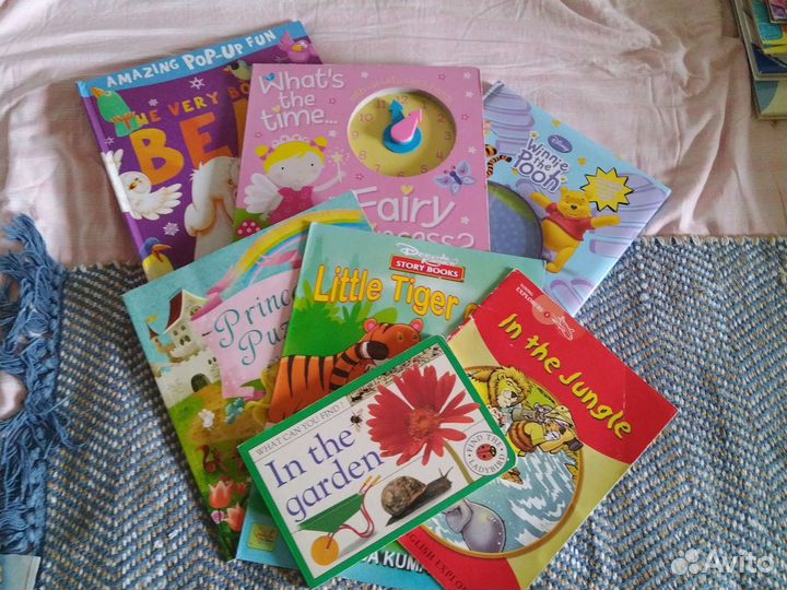 Книги на англ языке для маленьких