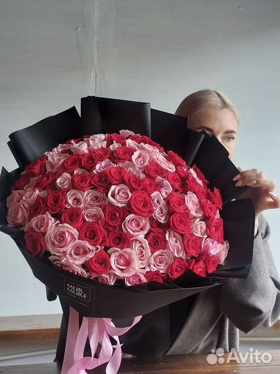 Букет 101 розы с доставкой