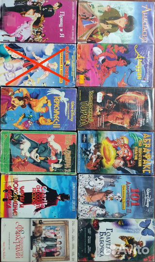Видеокассеты vhs, dvd- в отличном состоянии
