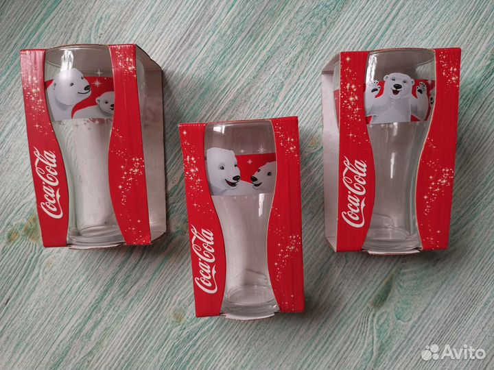 Стаканы Coca-cola кока кола новые