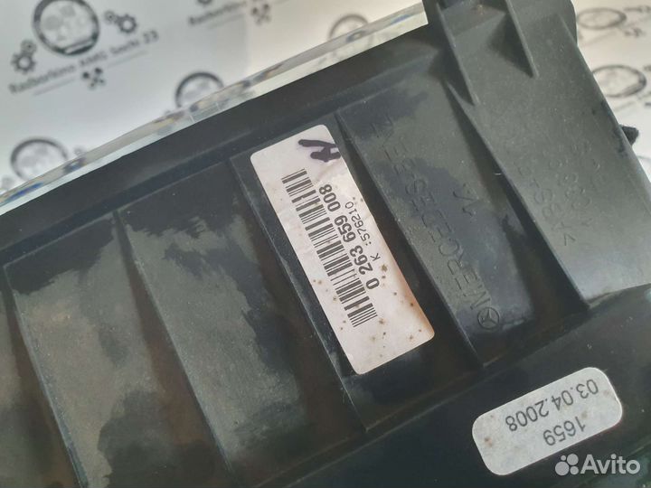 Монитор центральный дисплей Mercedes W216 W221