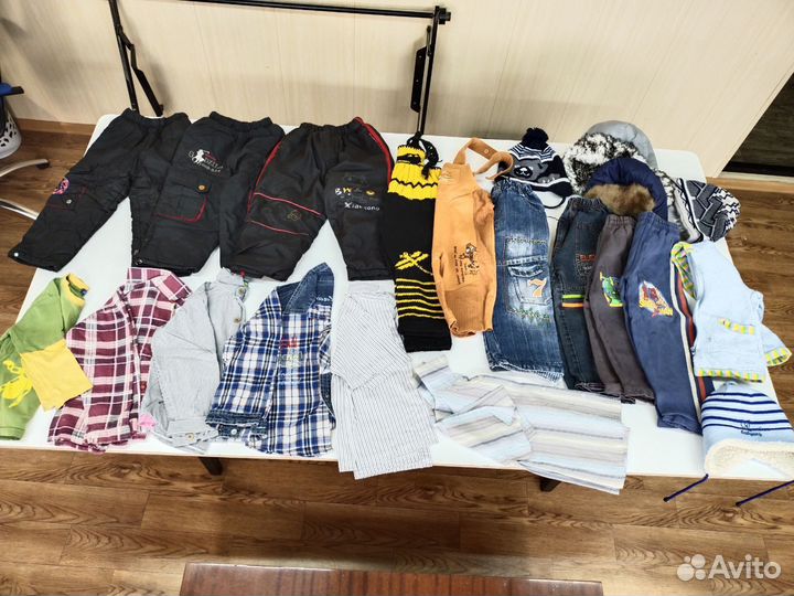 Вещи пакетом на мальчика 98 -110