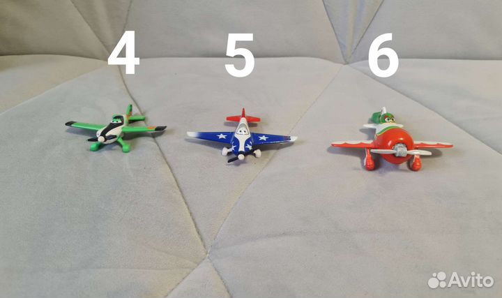 Самолеты mattel из мультфильма