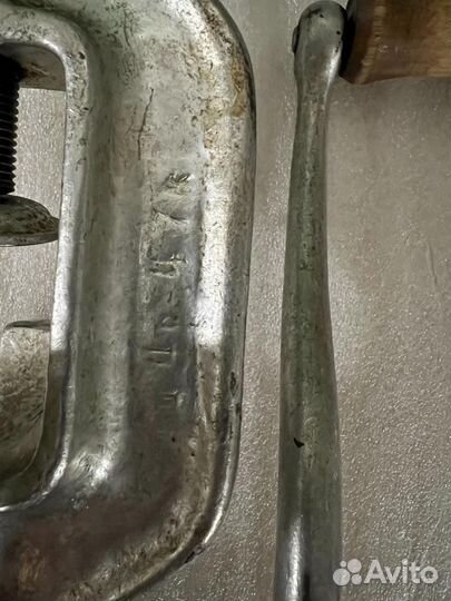 Мясорубка ручная чугунная СССР