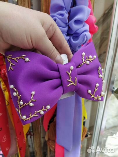 Бант заколка