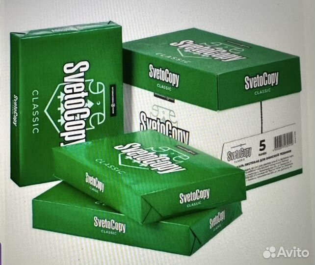 Офисная бумага a4 svetocopy