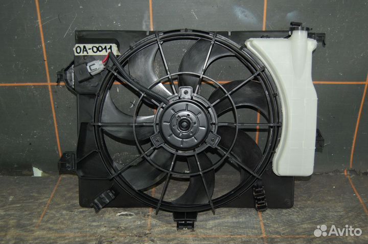 Вентилятор радиатора - Hyundai Solaris