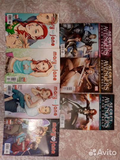 Комиксы журналы Marvel DC Disney