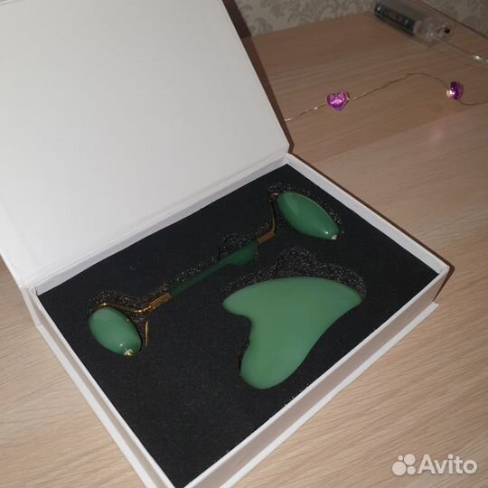 Массажер для лица роликовый