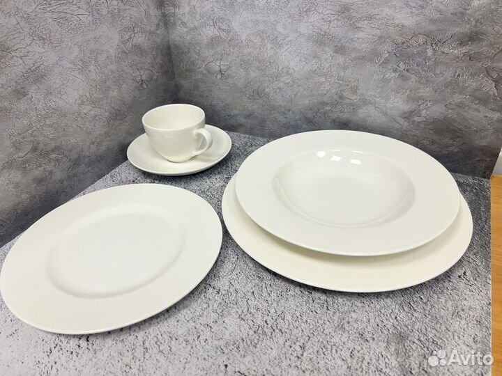 Сервиз 30 предметов Basic White Villeroy Boch