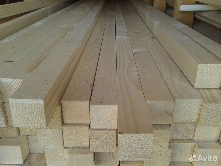 Клееный брус из лиственницы 150х200х6000 мм