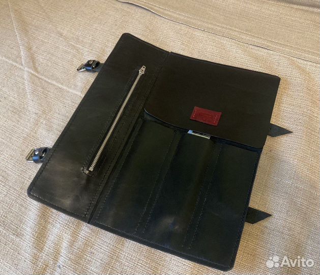 Скрутка для ножей кожаная