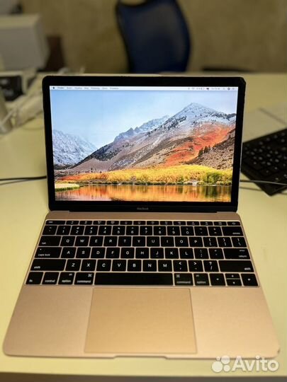 Apple MacBook 12 retina розовый