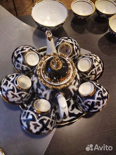 Узбекская посуда серии Пахта