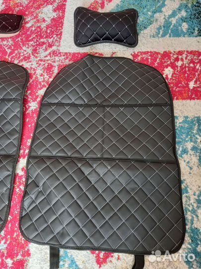 Накидка на сиденья и подголовник