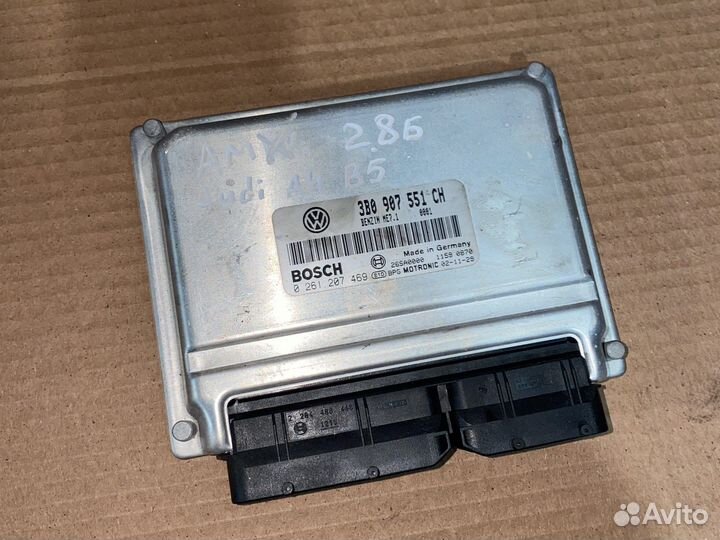 Эбу 3B0907551CH Audi A4 2.8л AMX Passat B5